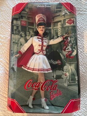 Barbie Collector Edition Coca Cola Marching Band Outfit in Red and White